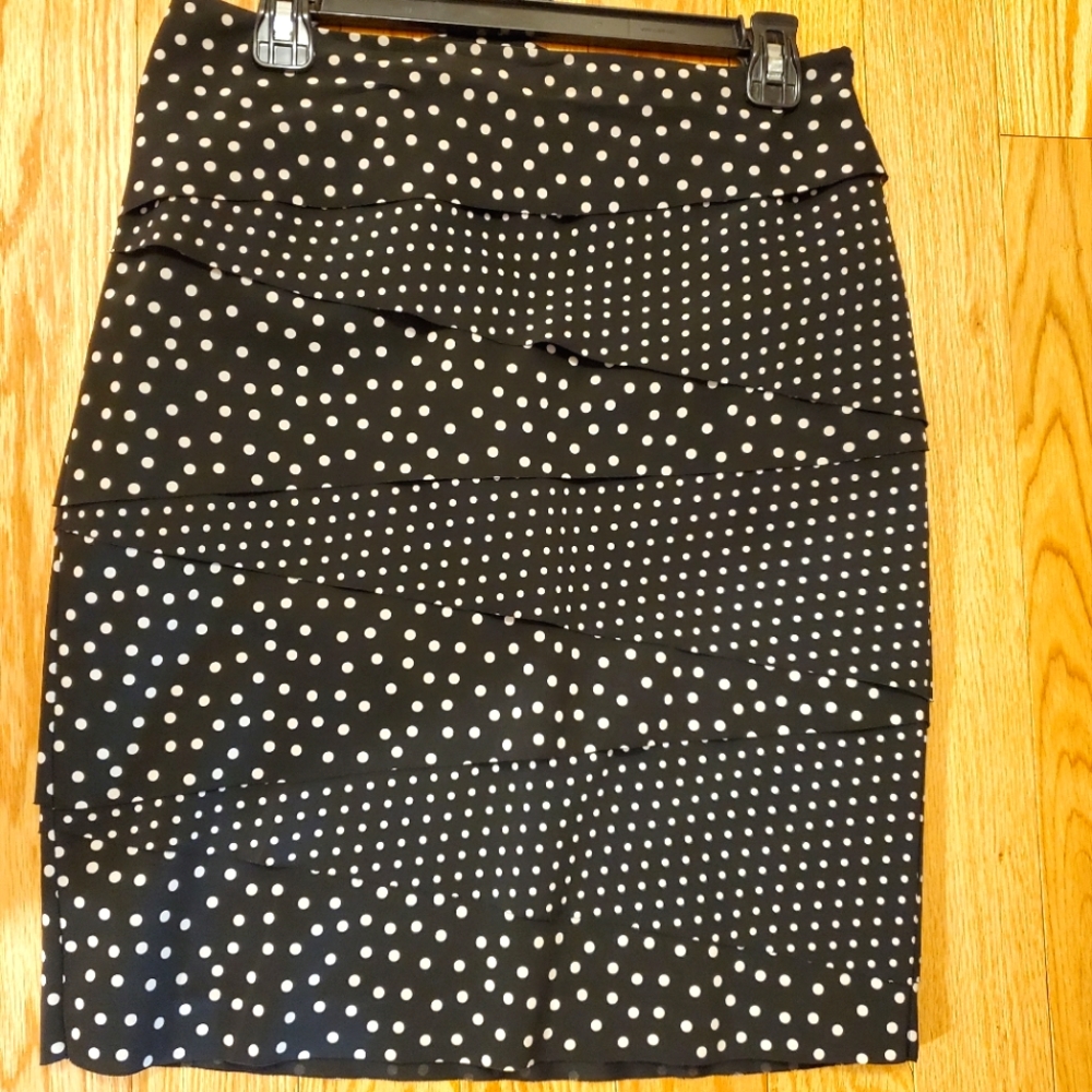 Polka dot layered Skirt